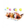 TRISH WILLIAMS GREETINGS CARD - HEN PARTY